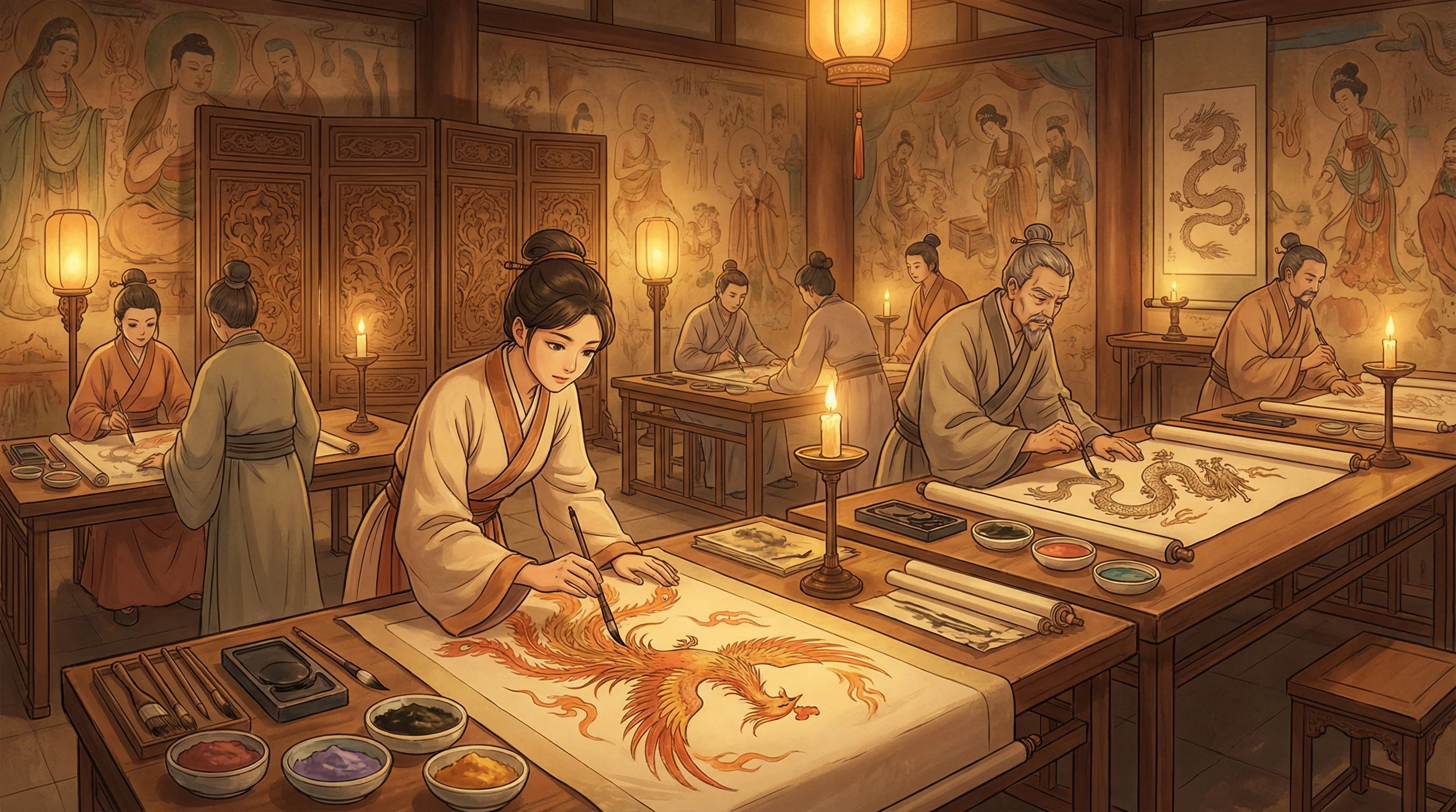 画师入驻 - 武战道动漫 国风动漫画师